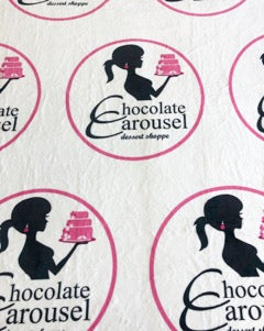 Chocolate Carousel Blanket