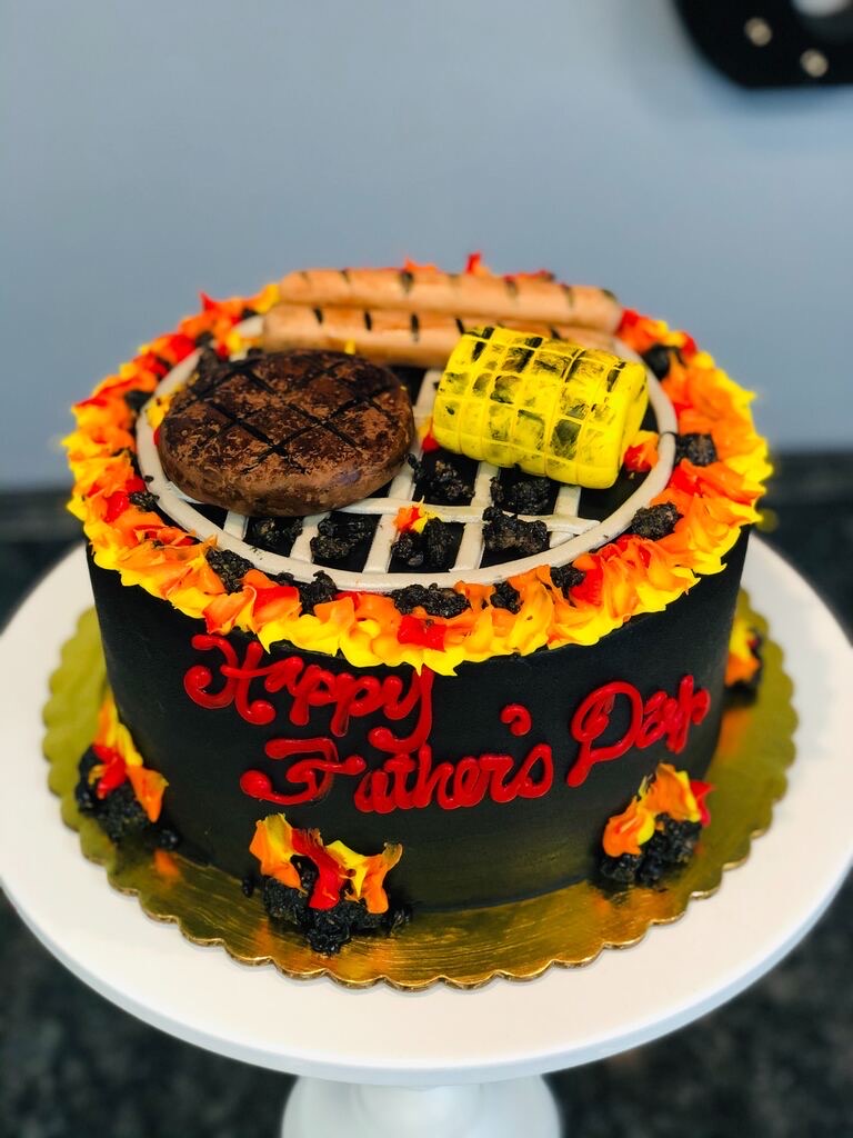 Father's Day Grill Cake