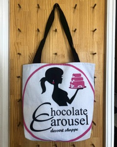 Chocolate Carousel Tote Bag
